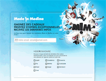 Tablet Screenshot of news.madeinmedina.com