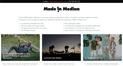 Desktop Screenshot of madeinmedina.com